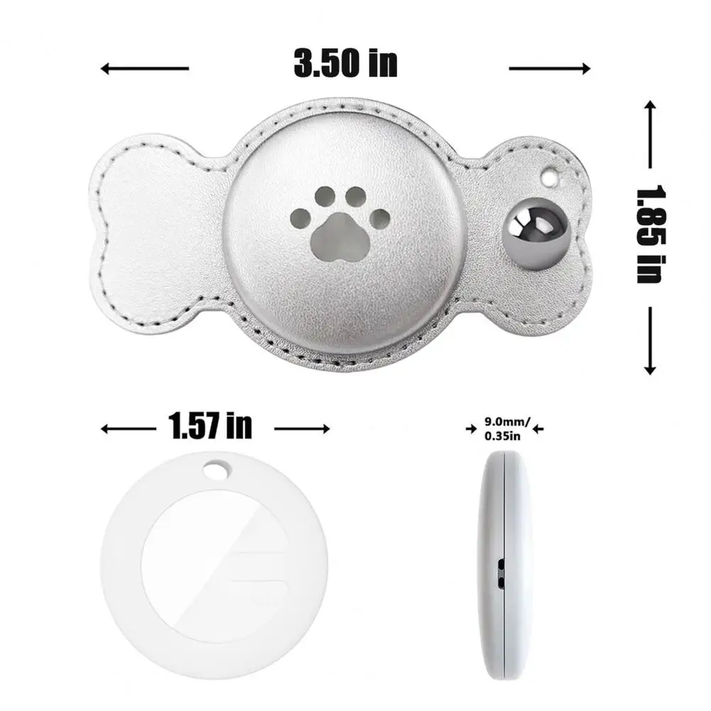 Pet GPS Tracker Smart Dog Cats Tracker Anti-lost Alarm Wireless Child Bag Wallet Key Finder Locator for IOS14.5/IPhone6S Above