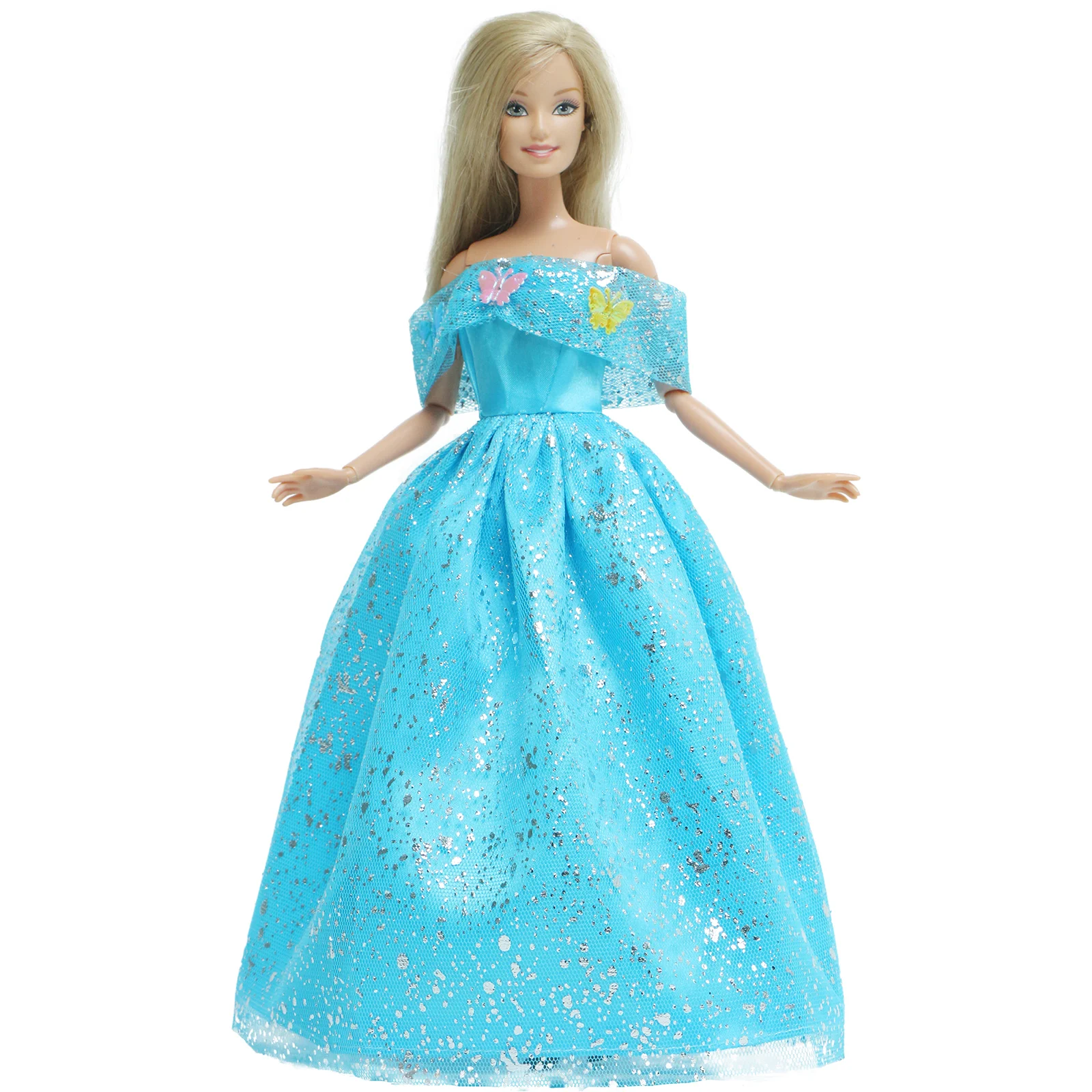 Barbie Doll, Elsa Anna Doll, Fashion Wardrobe Doll Set for Girls/Birthday  Toy(You will Get Any Random 1Set)