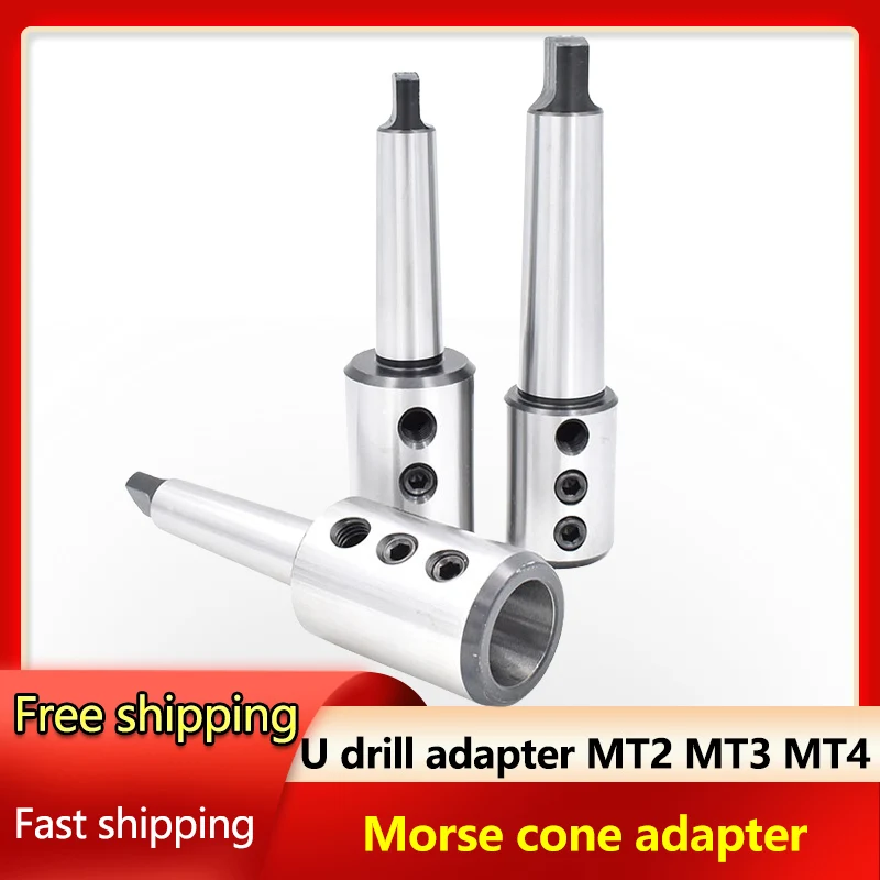 Adaptador Reductor De Cono, Manguito De Taladro Plateado De