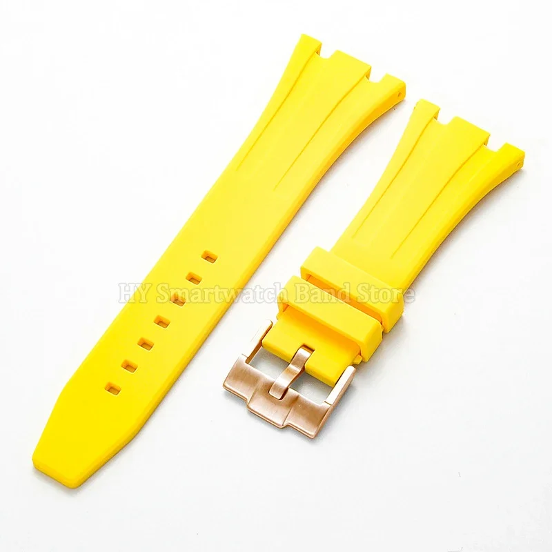 Rubber Waterproof Wristband with Metal Buckle