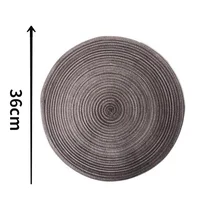  Home Creative Cotton Braid Coaster Handmade Macrame Cup Cushion Bohemia Style Non-slip Cup Mat 