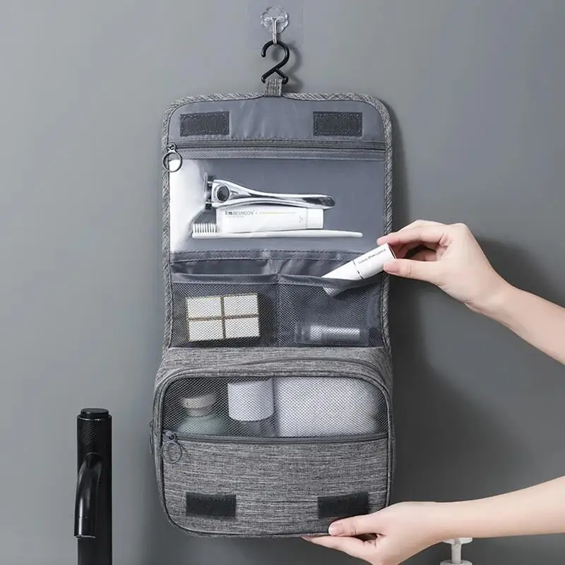 Storage Bag Cosmetic Bag Toiletry Bag Waterproof Hanging Travel