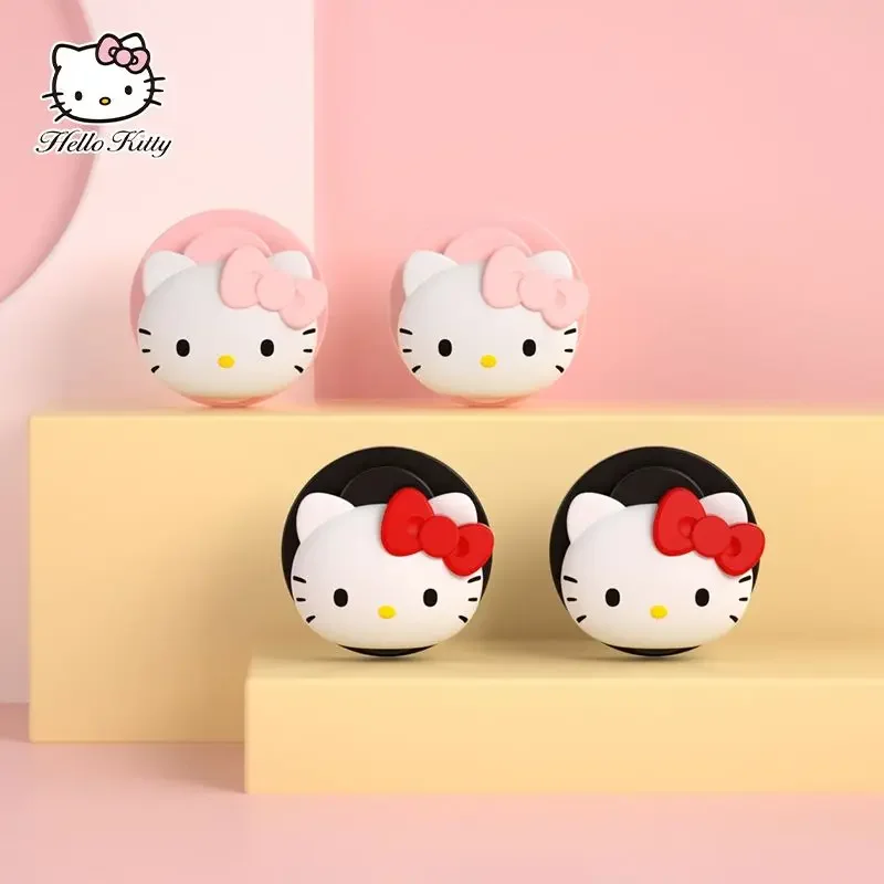 Sanrio Hello Kitty Car Hooks Wall-mounted Wall Hook Home Decor Holder Multifunction Masks Keys Organizer Hangers car hooks