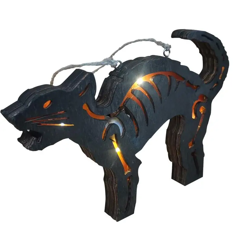 

Halloween LED Lights Black Cat LED Lantern Halloween Decor Halloween Christmas Party Decoration Outdoor Yard Garden Decor