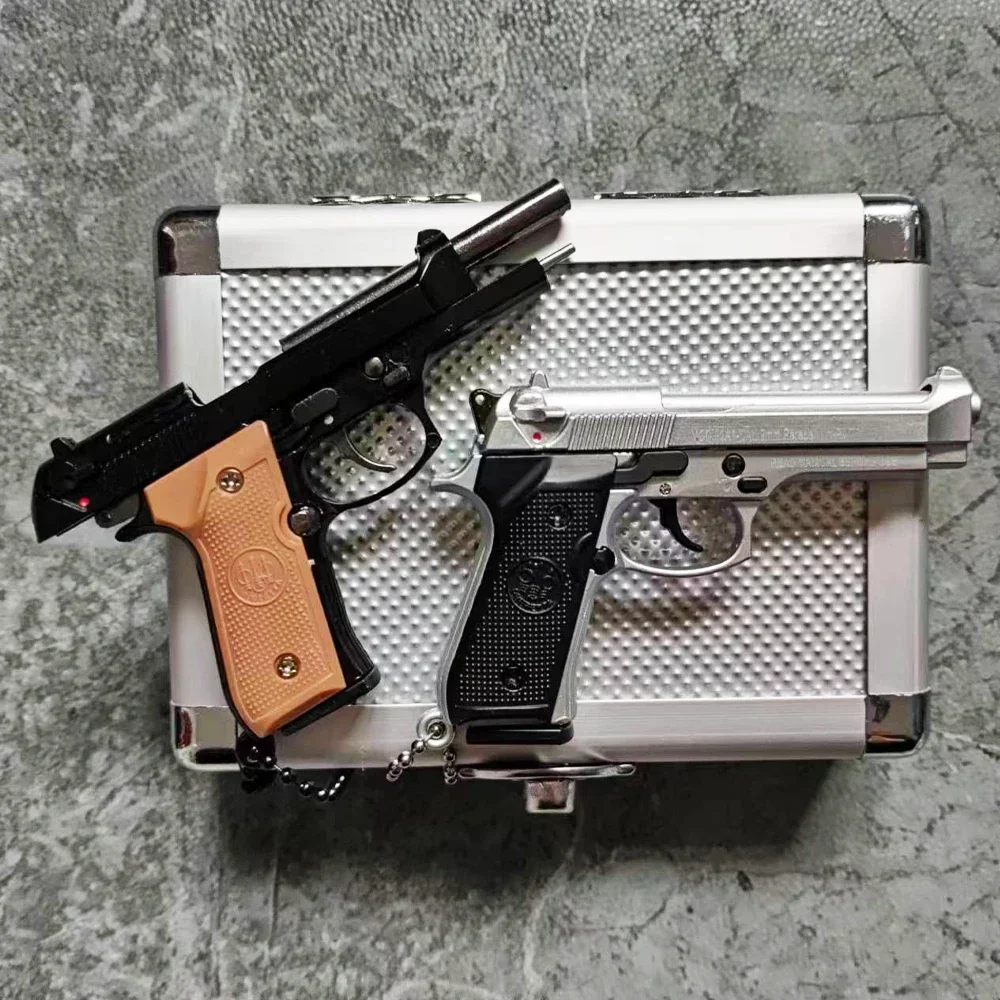 Detachable-Fake-Gun-Collection-Pendants-with-Box-1-3-Mini-Color-1911 ...
