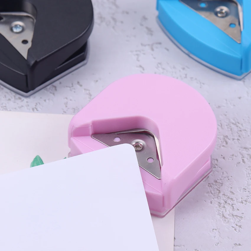 Mini Portable Corner Rounder Paper Punch Card Photo Cutter Diy Craft