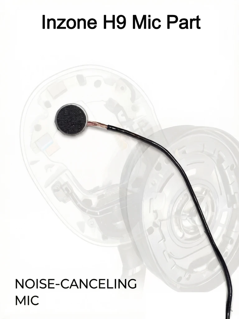 Replacement ANC Function Noise Canceling Mic For Sony Inzone H9 Gaming Headsets.