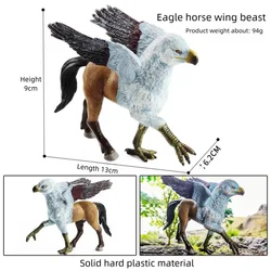 Realistic Mythical Dragon Action Figure - PVC Animal Collection Toy (Eagle horse beast)