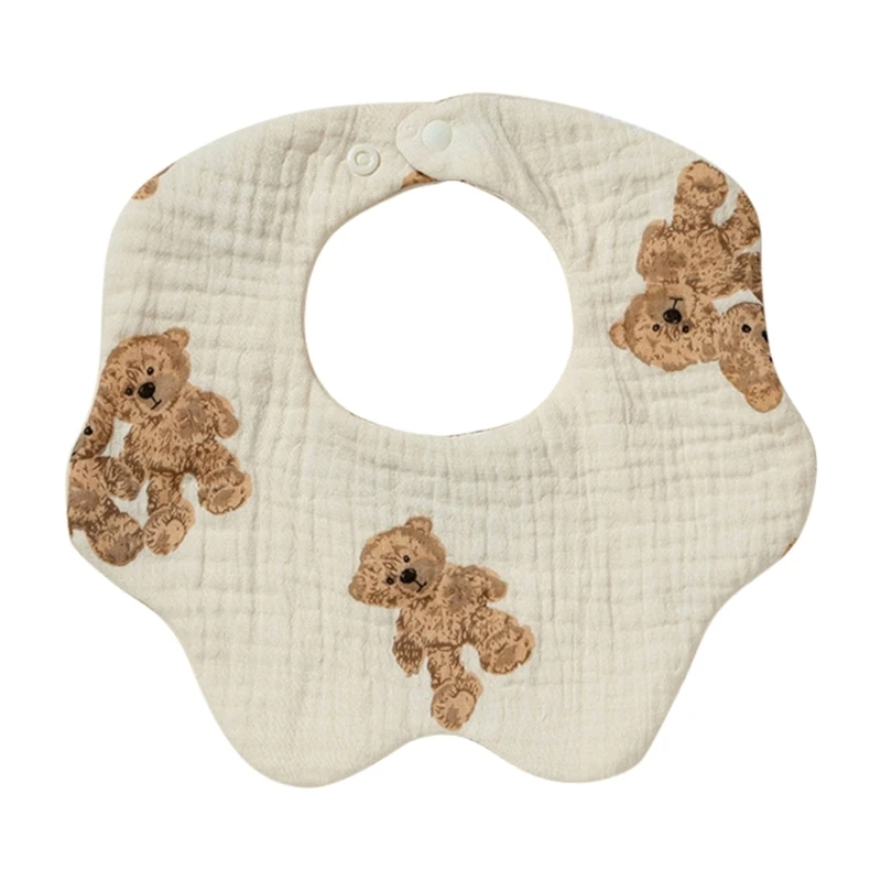 

Portable Baby Drooling Bibs Unisex Soft & Absorbent Multi-Layer Baby Bibs for Drooling & Teething Boys Girls Drop Shipping