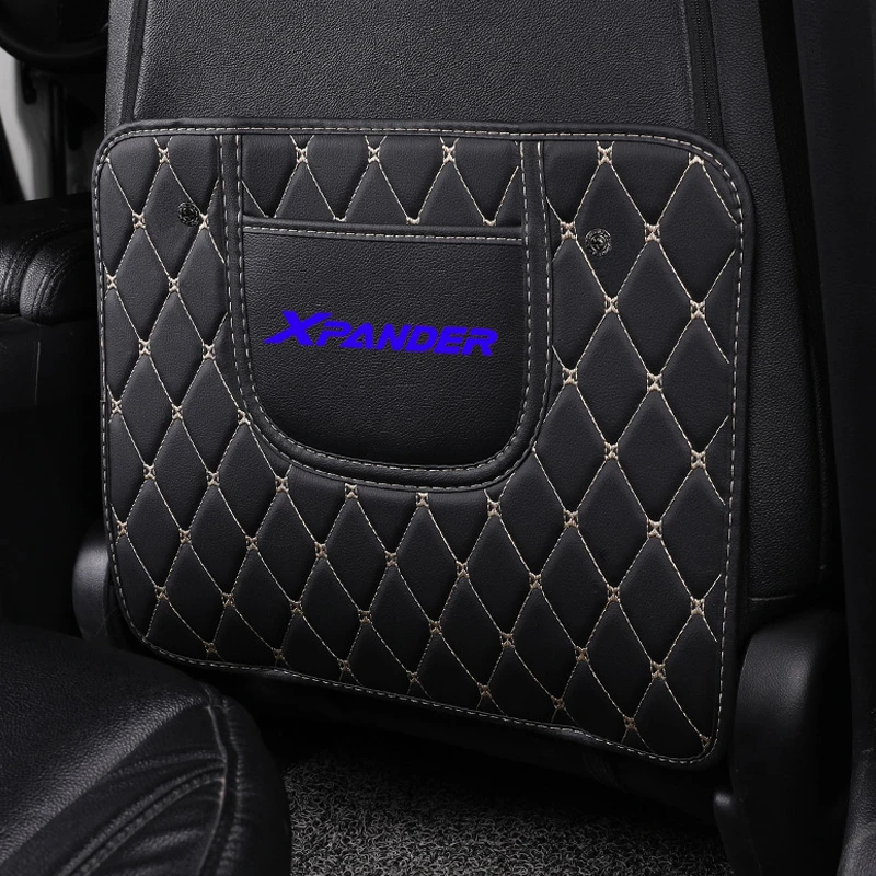 Pu Leather Car Seat Antikick Protection Pad For Mitsubishi Xpander