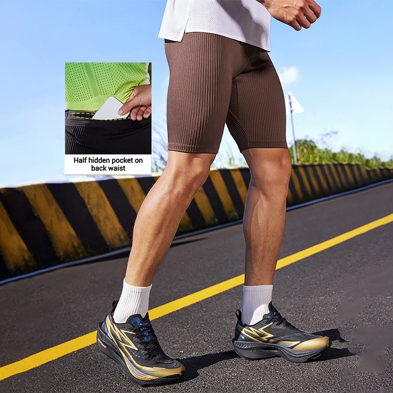 361 Degrees Men's Sport Shorts Moisture Wicking Five-point Tights Semi-elastic Breathable Comfortable 652522706
