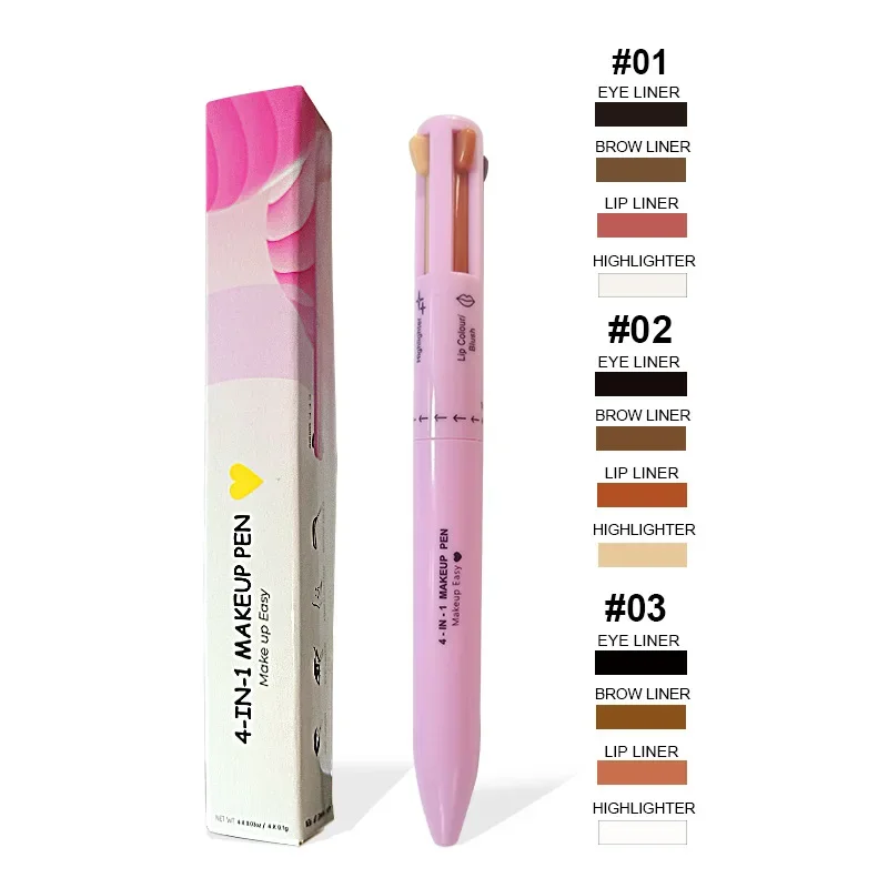 4In1MakeupPenMultifunctionalCosmeticsBallpointPensWaterproof