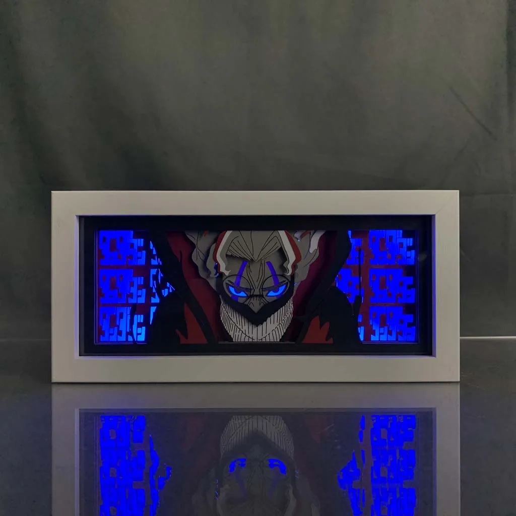 Anime LED Night Light Box Dandadan for Children Bedroom Decoration Nightlight Lightbox Manga 3d Paper Cut Desk Lamp Dandadan