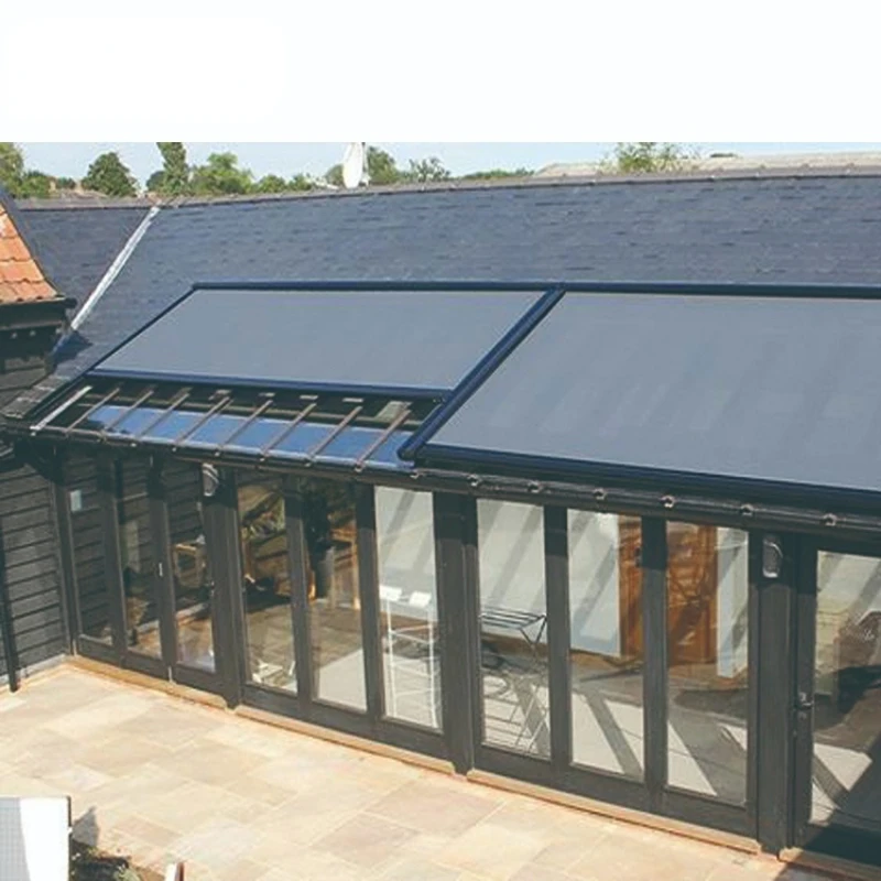 

Aluminum Frame Electric Sunshade Pergola Canopy Restaurant Balcony Retractable Awning Customized