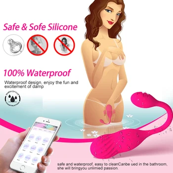 Vibrating Egg App Wireless Remote Vibrators Sex Toys For Women G Spots Clit Stimulator Vaginal Kegel Balls Wearable Vibrator 5