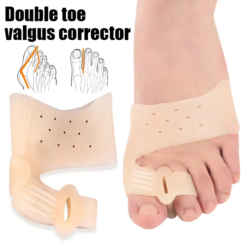 Bunion Corrector Silicon Toe Separator Footfinger Corrector