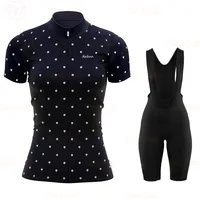 2023 WOMEN Short Sleeve Cycling Jersey Set Bike Clothes Summer Bicycle Clothing Girl Cycling Set Maillot Conjunto Ropa Ciclismo 2