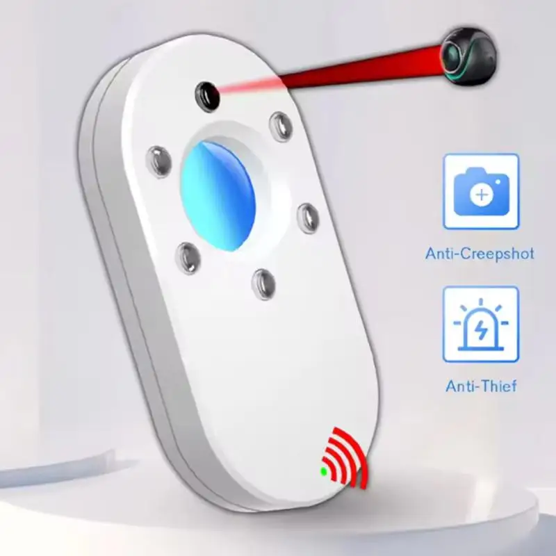 Newly upgraded Hidden camera detectors.anticamera anti-theft alarm Hotel pinhole infrared automatic scanning device USB charging