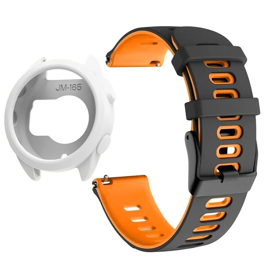 Silicone Sports Watch Band and Protective Cover Shell