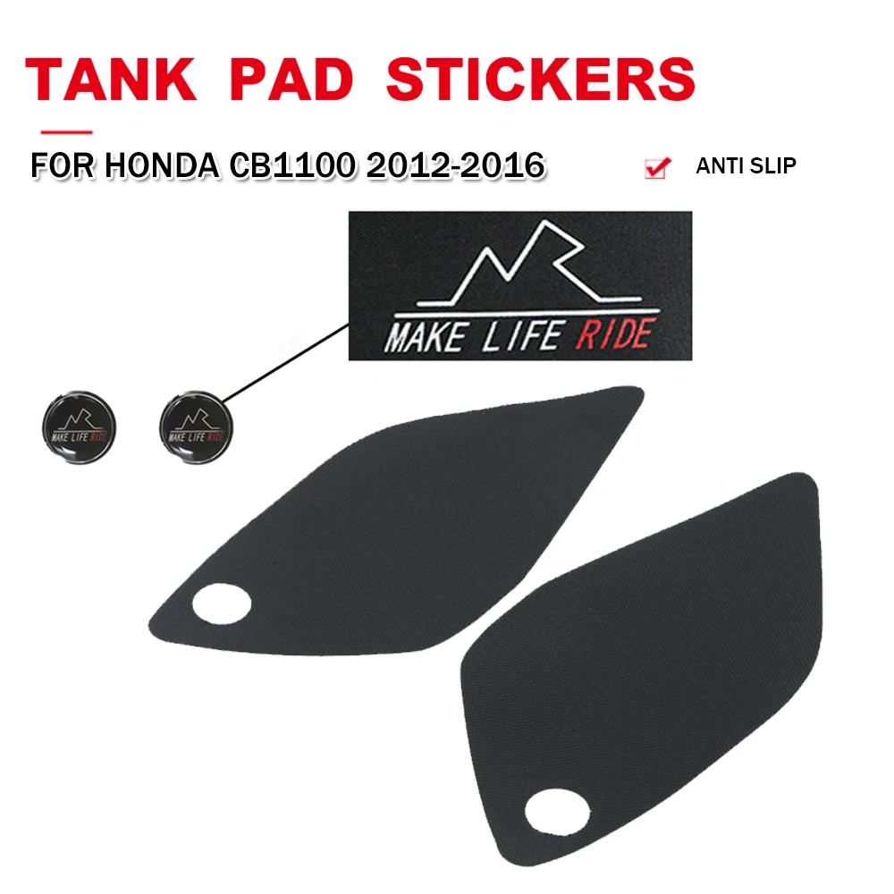 For Honda CB1100 2012 2013 2014 2015 2016 CB 1100 Motorcycle Antislip Tank Pad Sticker Traction Side Knee Grip Protective Decals 30ml goalkeeper gloves tackifier glove grip antislip spray grip spray for match goalkeeper gloves