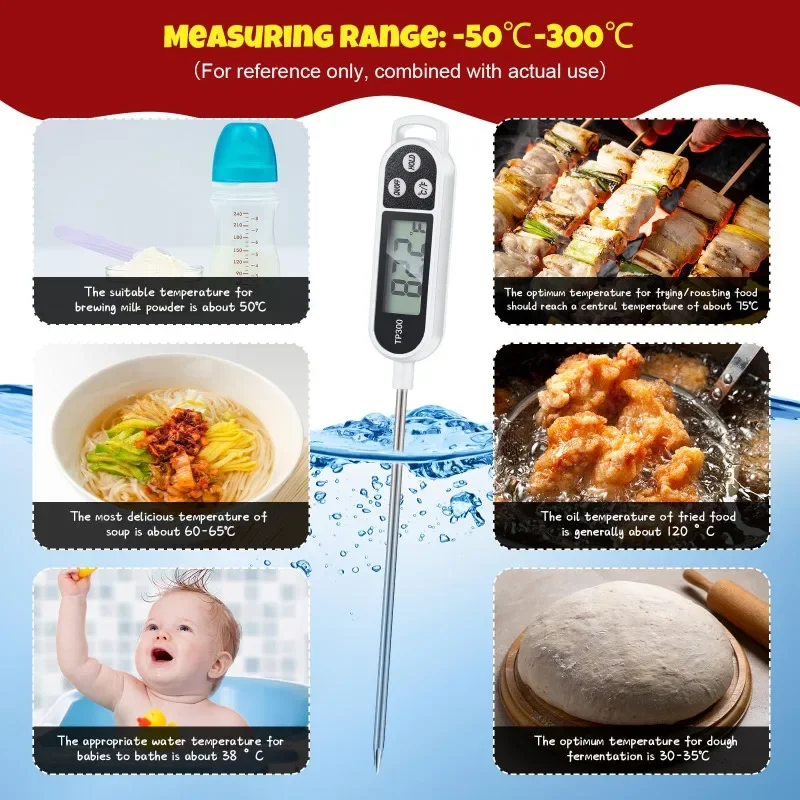 Digital Probe Kitchen Thermometer 4
