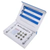 Replacement Dermabrasion Tips Filter Replacement Microdermabrasion Dermabrasion Tips with Handle Stainless Steel Filter Set 6