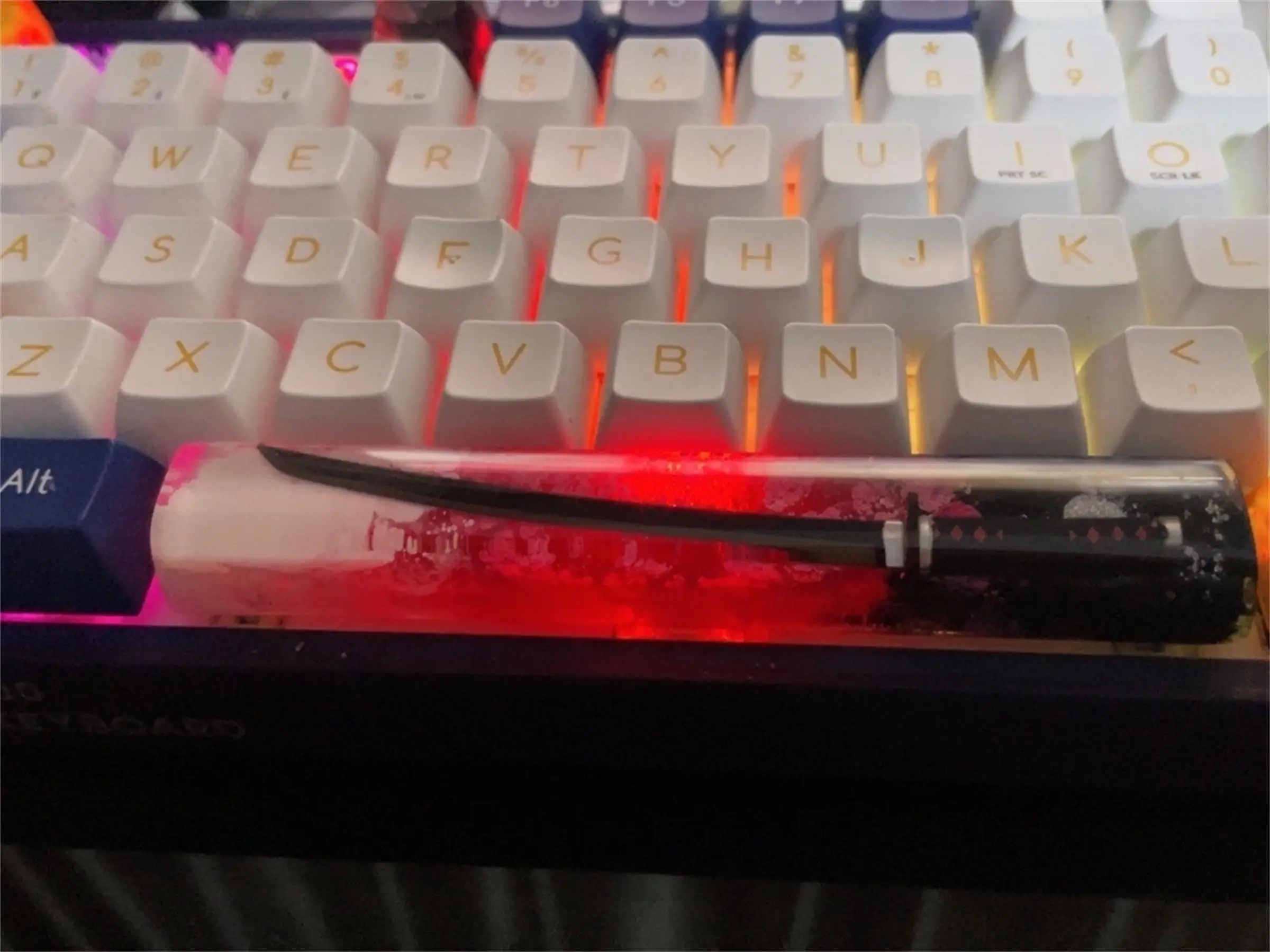 Key Caps para Teclado Mecânico, Teclado Backlit, GK64 61