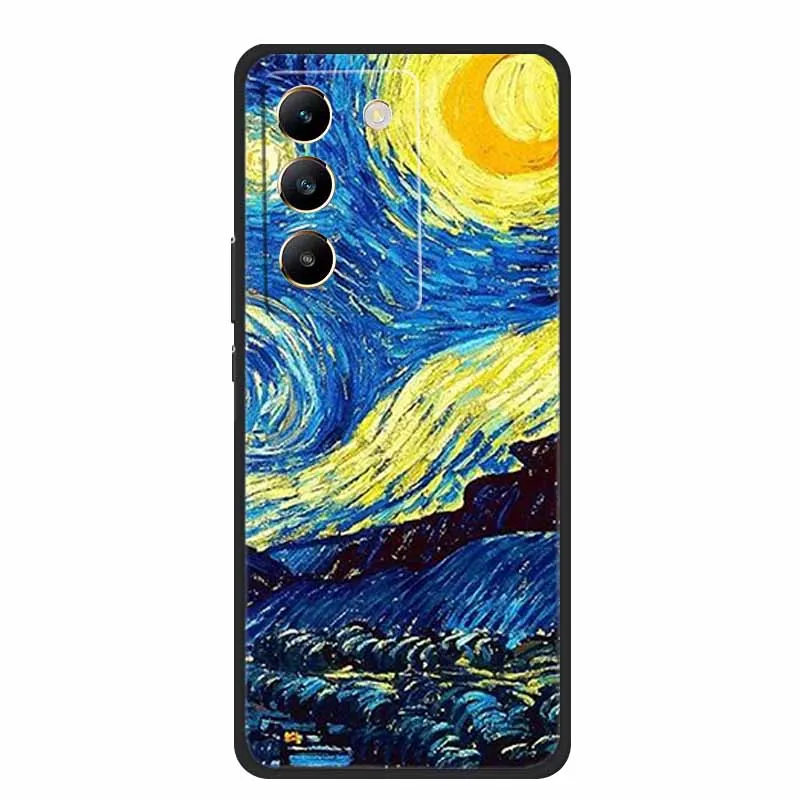 Black Silicone Soft Phone Case - Durable and Stylish Back Cover  Bag