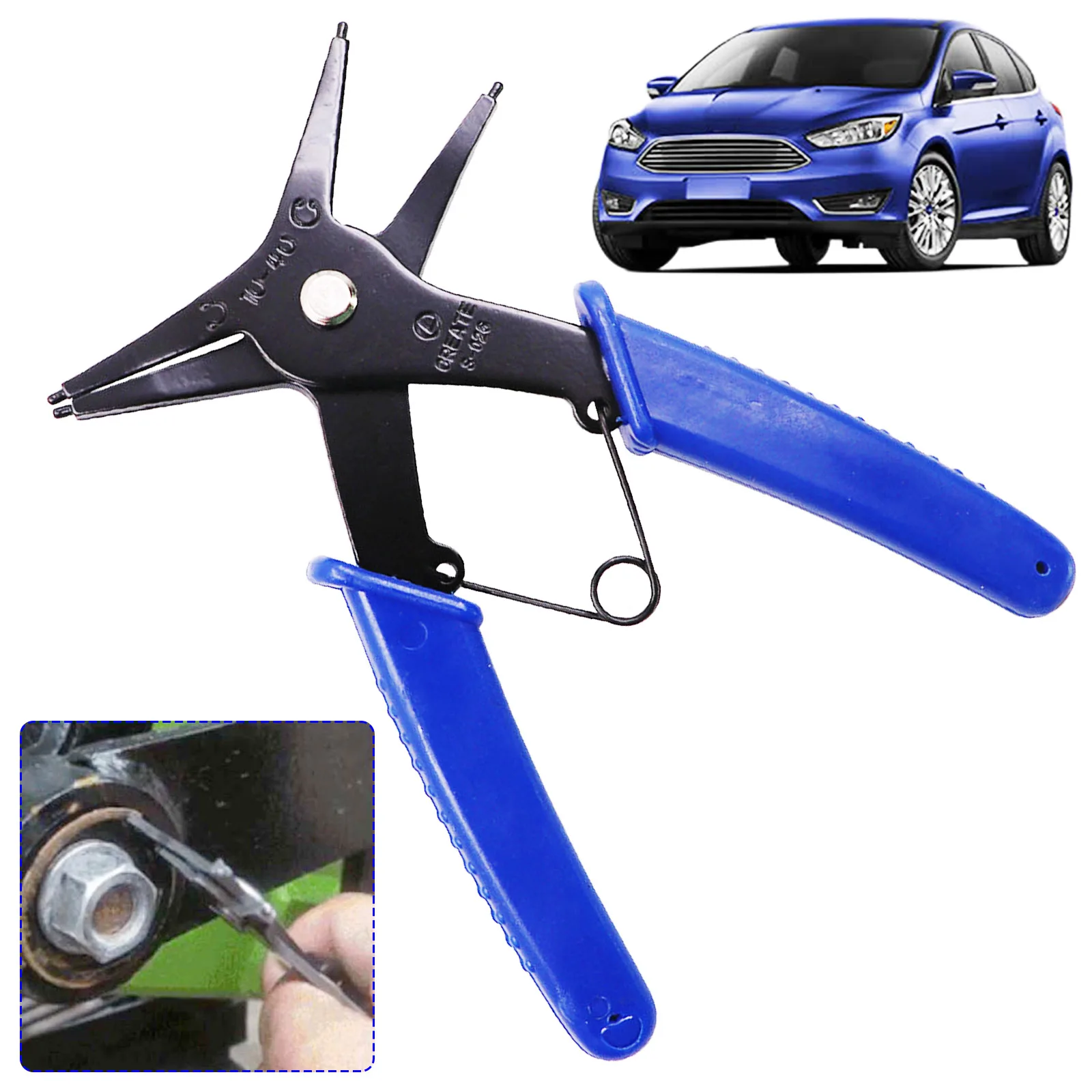 Two in one Cir clip Pliers Removing Reassembling Tools Snap Ring Pliers