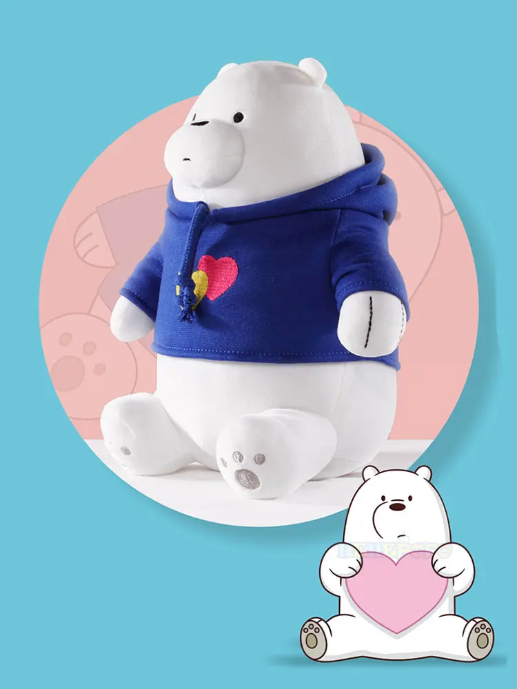 We Bare Bears Peluche De Polar Polar Bear We Bare Bears Teddy