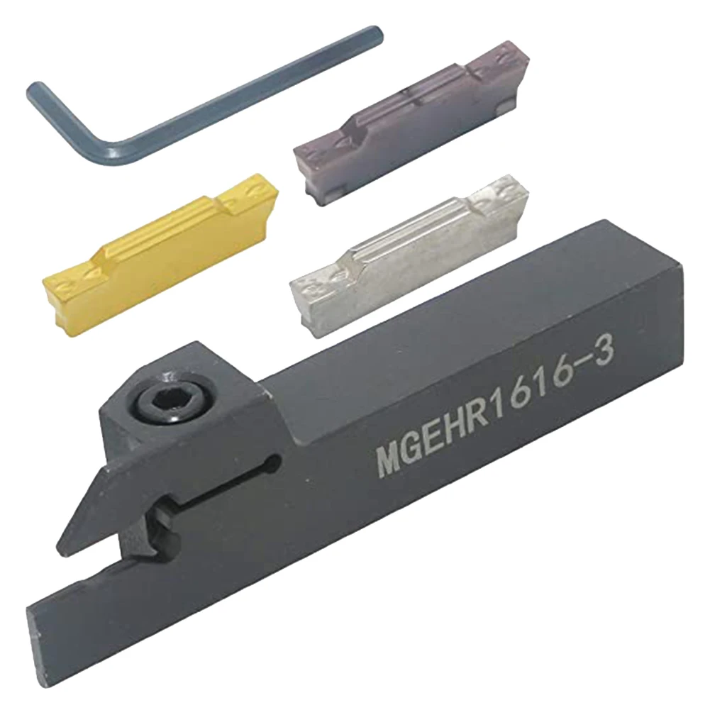

Токарный станок с ЧПУ MGEHR1616 3, желтая сталь, Повышенная эффективность обработки, 3 шт, карбидные лезвия MGMN300