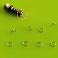2pcs/Lot Replacement Steel Spring For Dunhill Rollagas Lighter Flame Regulator Bottom Valve DIY Repair Inner Parts 2
