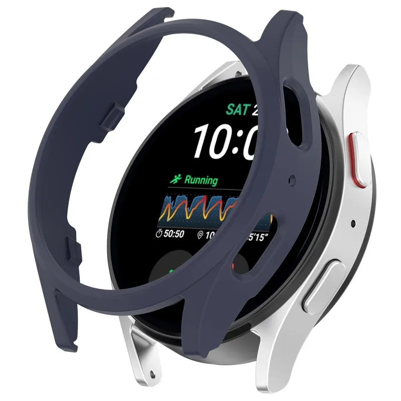 Enhanced Protective PC Case for Galaxy Watch - Durable Half Cover Bumper Accessories