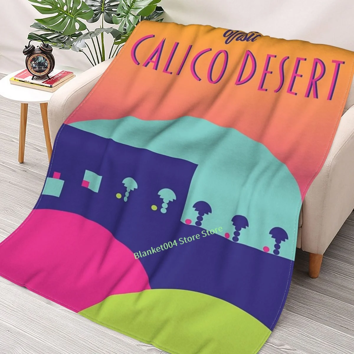 

Calico Desert - Stardew Valley Travel Throw Blanket 3D printed sofa bedroom decorative blanket children adult Christmas gift