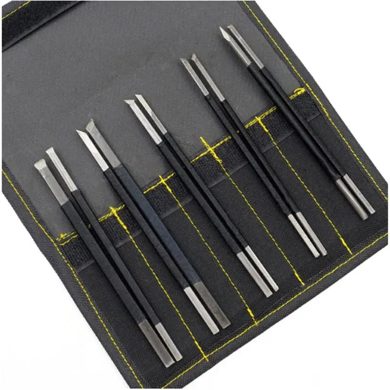 Wood Carving Blades, Cutting Knife, Wood Carving Knives, Carving Tool 10pcs/set Wood Handle Carving Chisel Cutter Knife Woodworking Engraving Kit