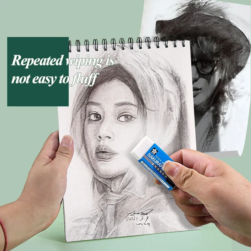 SAKURA 코일 스케치북 일기 그림 메모장, 그래피티 노트북 종이, 학교 학..