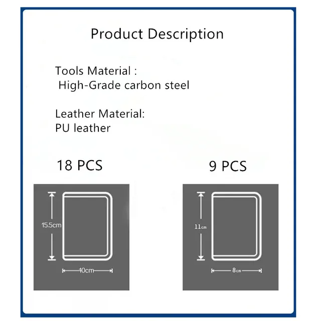 13380-92b964.jpg Manucure 9/18 pièces, couleur acier inoxydable, outil de pédicure