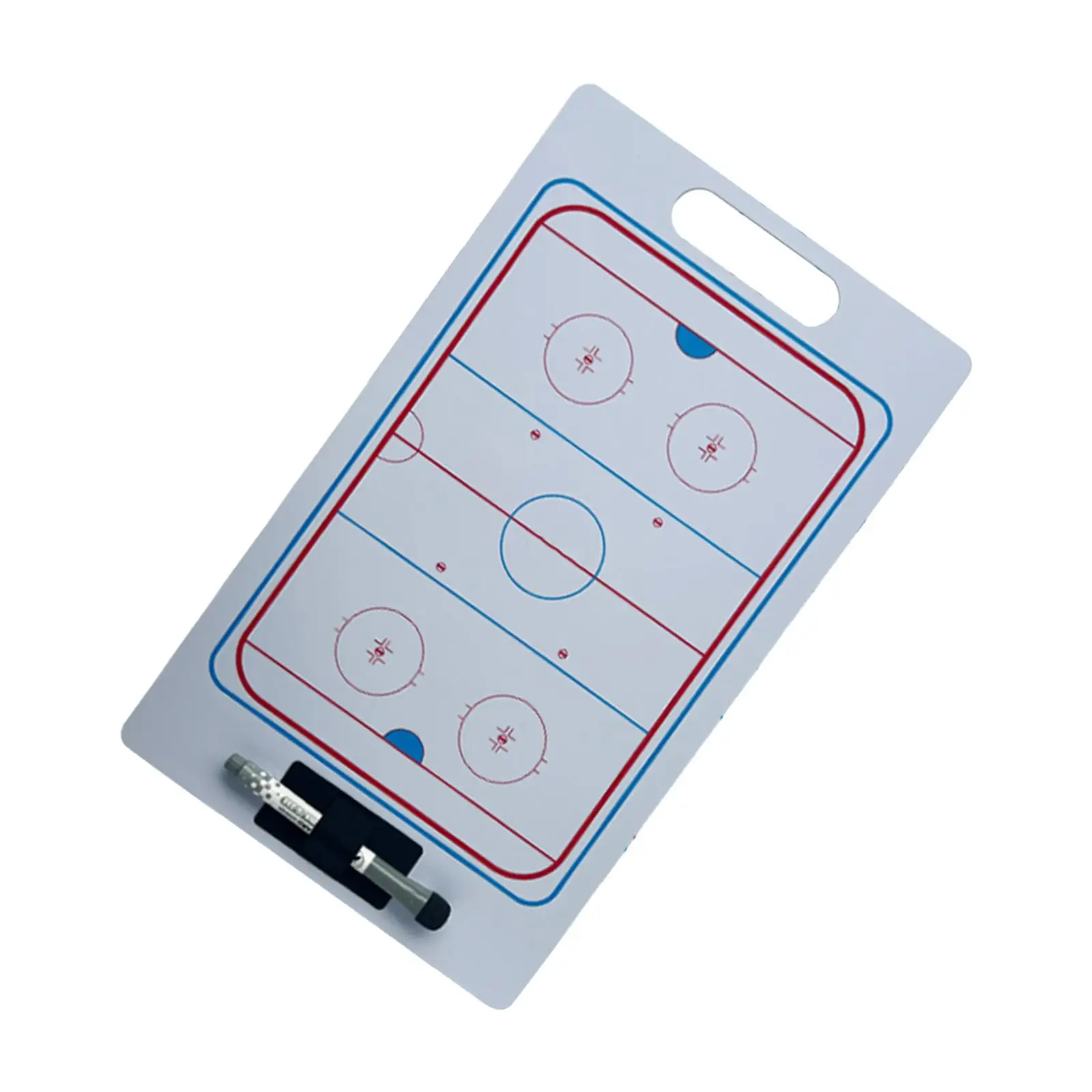 Ice Hockey Coaching Boards Tactic Board Referees Gear with Marker Pen Soccer Ice Hockey Coaching Boards Tactic Board Referees Gear with Marker Pen Soccer