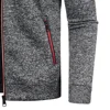 Autumn/winter Men's top Jacket Men's long zip sleeve jacket 6