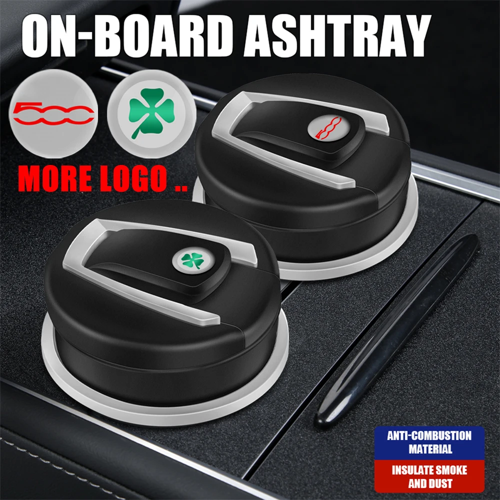 1PCS Portable LED Car Ashtray Cigarette Ash Hold Cup Holder for Honda