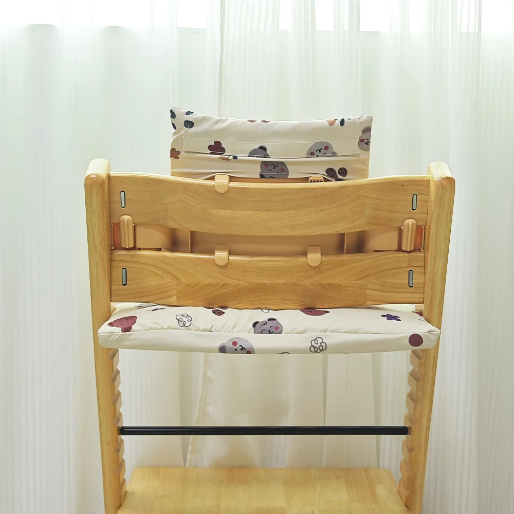 Dining Chair Cushion Cartoon Dining Chair Seat Cushion Baby Eating Anti-dirty Seat Cushion High Chair Cover Waterproof Accessorie