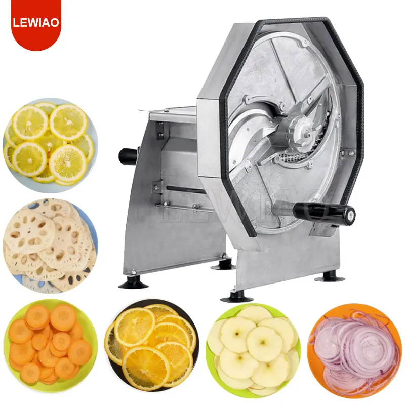 

Manual Fruit Vegetable Slicing Machine Potato Fruit Carrot Lemon Vegetables Slicer Kitchen Cabbage Sausage Shredder