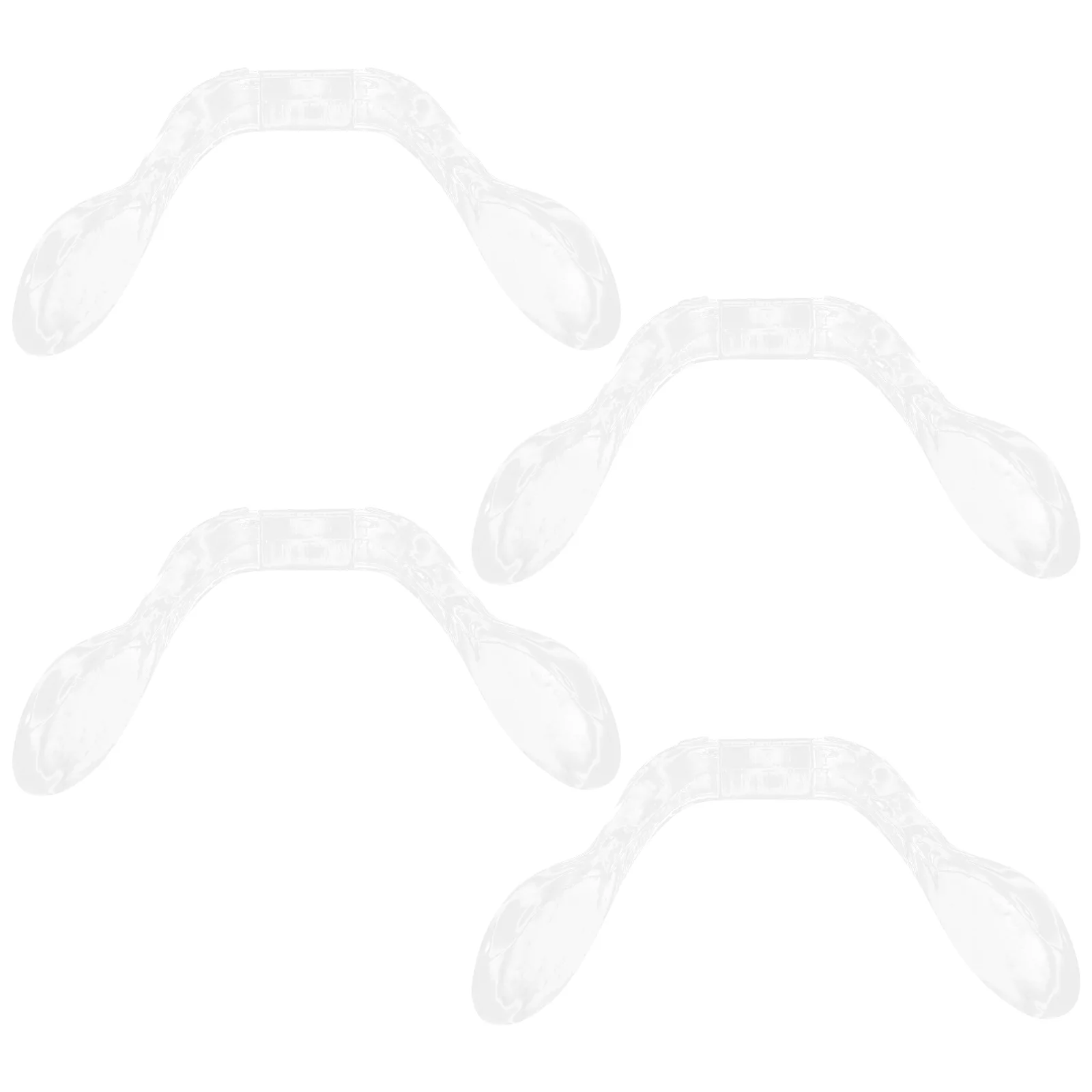 

Eyeglasses Nose Pads Screw Glasses Strap Saddle Bridge Silicone Nose Pads Transparent Eyeglasses Fixing Tool