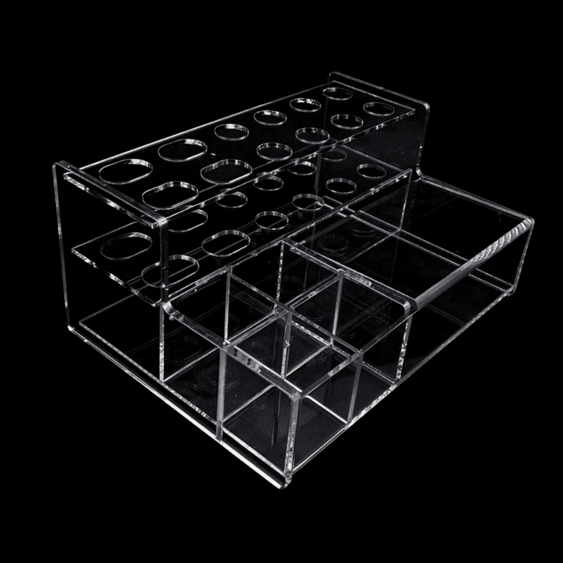 Dental Acrylic Composite Resin Placement Holder Stand Syringes Applicator Dispenser Bonding Storage Box Tool