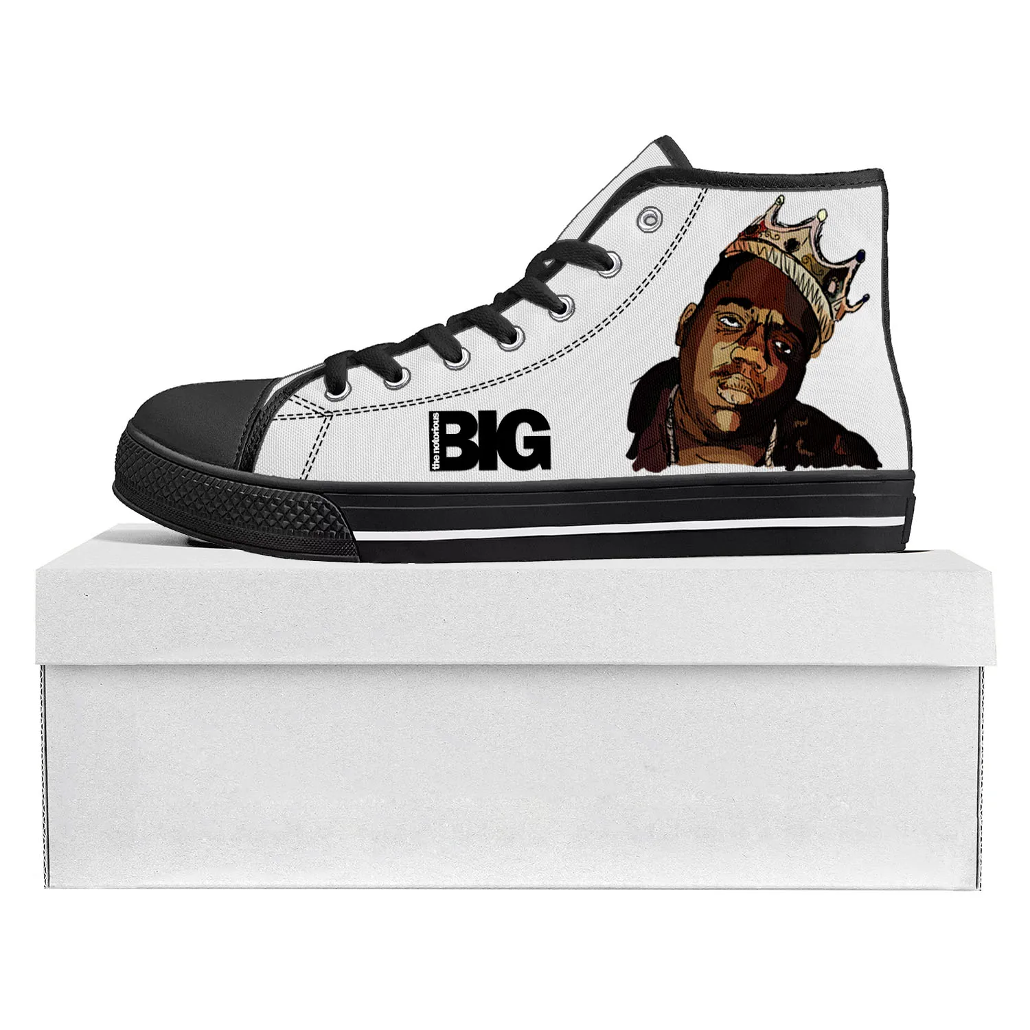 

Известные тенденции b. I.g Rapper, высокие высококачественные кроссовки для мужчин и женщин, холщовые кроссовки для подростков, обувь для пар, обувь на заказ