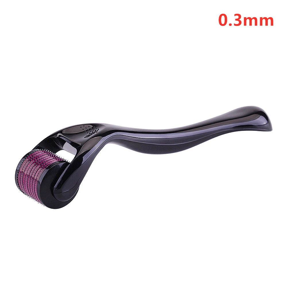 540 nadeln für gesichts körper haar wachstum derma roller für haut bart 0,2mm 0,25mm 0,3mm nadel micro face roll werkzeug – Detail 13