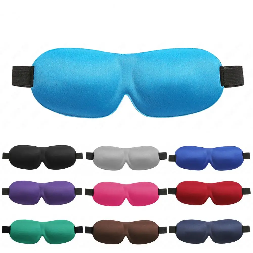 3D Black Sleeping Eye Mask Eyeshade Blindfold Eye Blackout Cover Meditation Yoga Sleeping Blindfold Night Mask