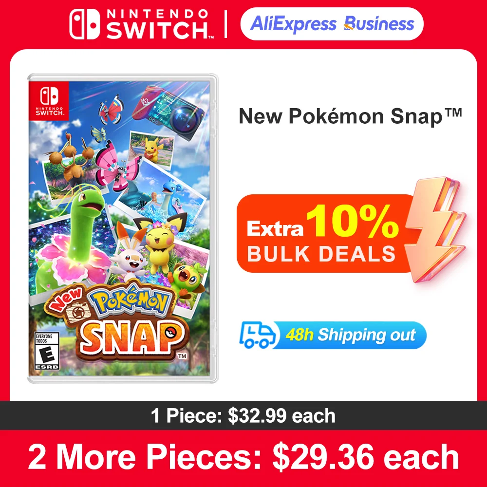 

New Pokemon Snap игры на нинтендо switch, 100% официальная оригинальная игровая карта, 1 игрок для игровой консоли Switch OLED Lite