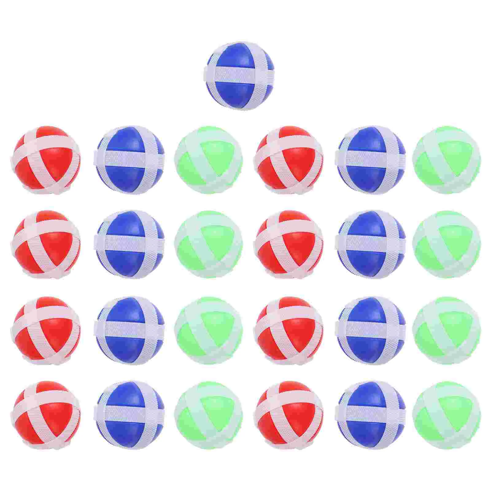25 Pcs Sticky Ball Toy Puzzle Toys Intelligence Toy Aldult Family Game Toy Plastic Hook Ball
