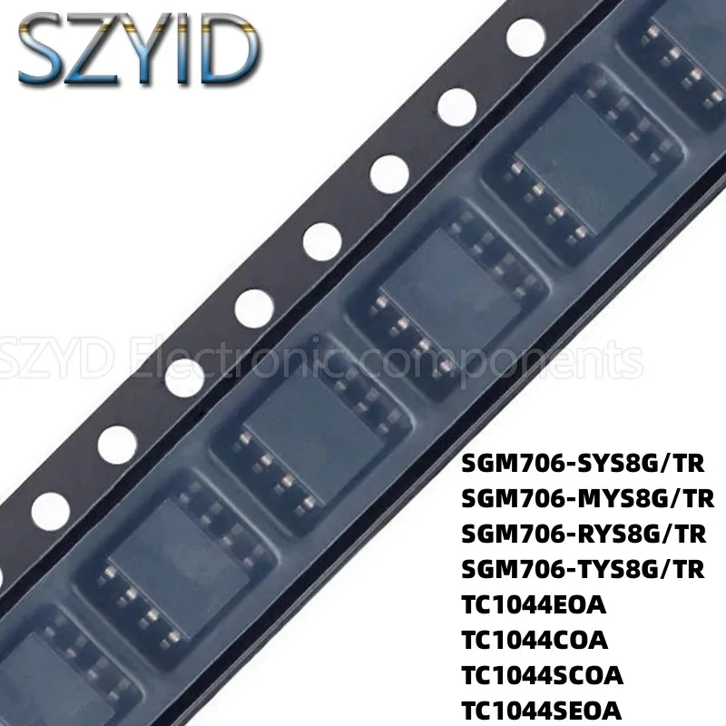 

100 шт, SOP8 SGM706-SYS8G/TR SGM706-MYS8G/TR SGM706-RYS8G/TR SGM706-TYS8G/TR TC1044EOA TC1044COA TC1044SCOA TC1044SEOA